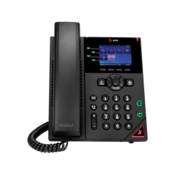 POLY Telefono IP VVX 250 a 4 linee abilitato per PoE