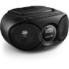 Philips AZ215B/12 impianto stereo portatile Digitale 3 W FM Nero