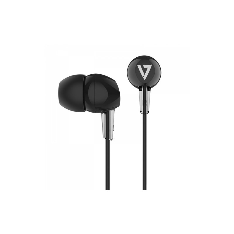 V7 HA200 Cuffie Cablato In-ear MUSICA Nero