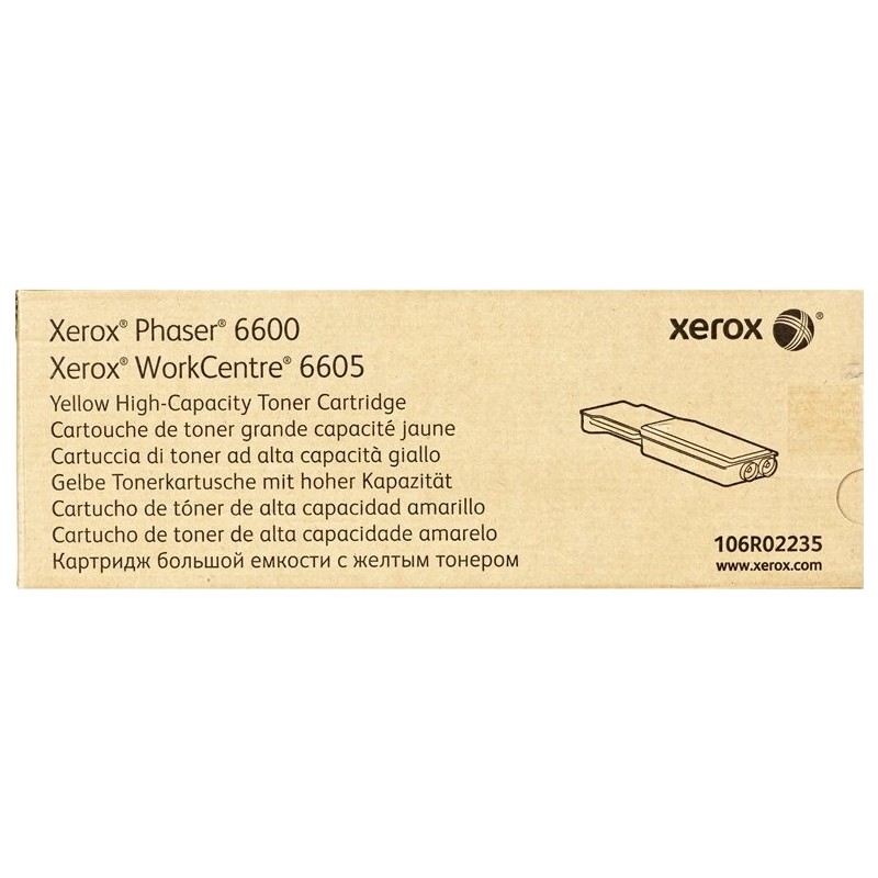 Xerox 106R02235 cartuccia toner 1 pz Originale Giallo