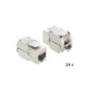 Delock Modulo Keystone jack RJ45 LSA Cat6A STP 24 pezzi