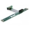 DeLOCK Scheda riser PCI Express x1 con cavo flessibile - Scheda riser