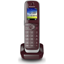 Panasonic KX-TGJA30EXR - Ricevitore cordless - Rosso vino