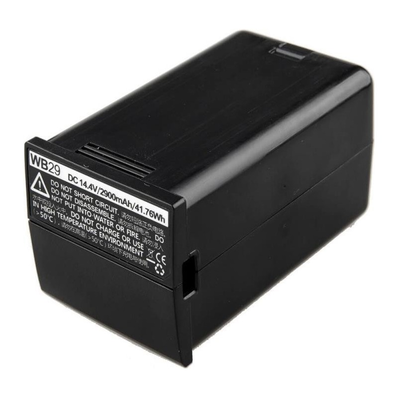 Batteria interna Godox WB29 Ioni di litio (Li-Ion) 2900 Ah 14.4 V Ner