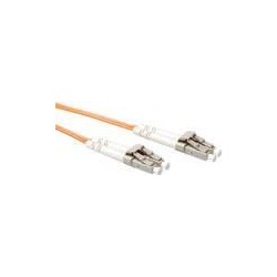 Cavo patch in fibra duplex ACT LSZH multimodale 62,5/125 OM1 da 3 met