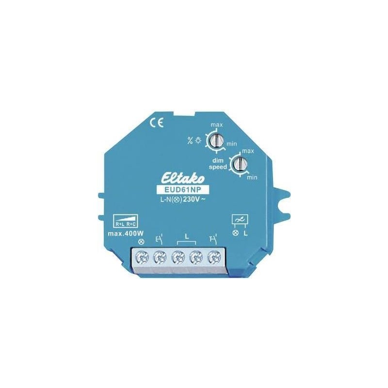 Eltako EUD61NP-230V Dimmer e interruttore montabili Blu - Dimmer bian