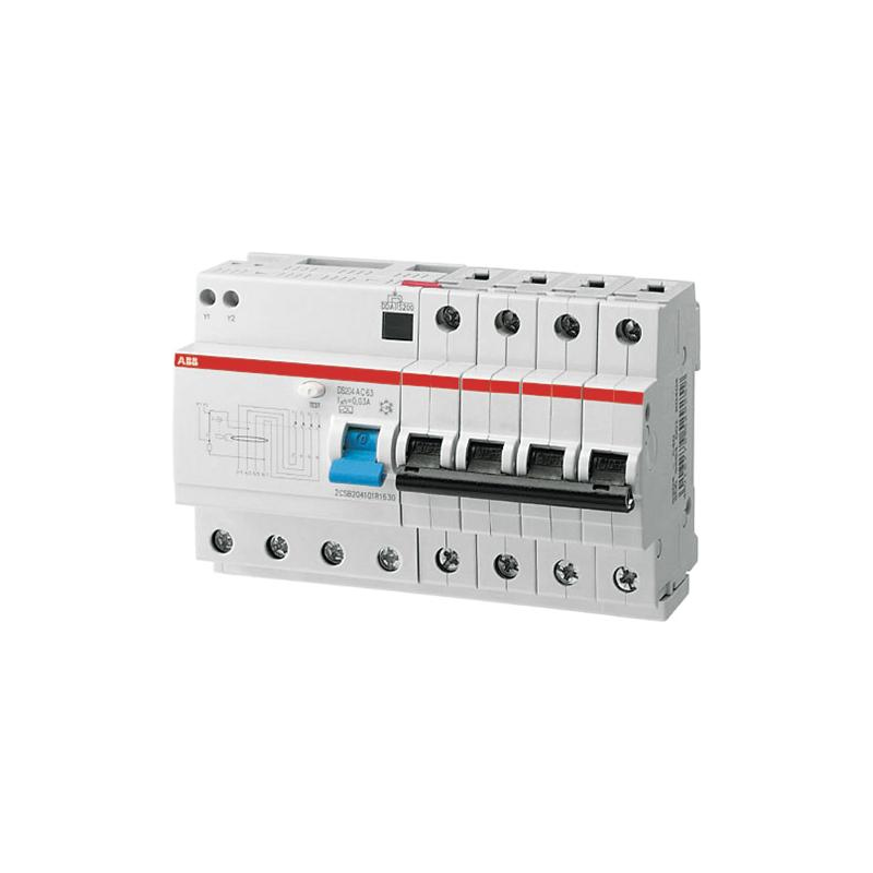 Interruttore automatico ABB DS204 A-B16/0.03 differenziale A-tipo 4 (