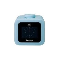 Lenco CR-620 - Radiosveglia - 2 Watt - Blu