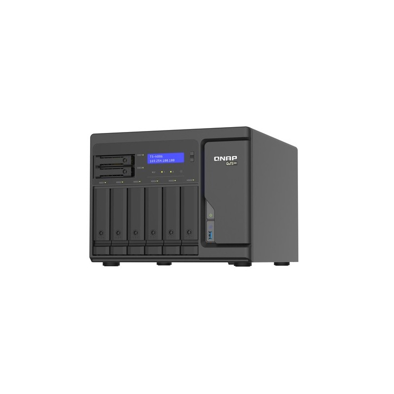 QNAP TS-h886 NAS Tower Collegamento ethernet LAN Nero D-1602