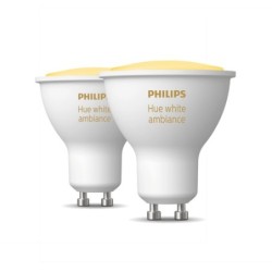 Philips Hue White ambiance 2 Lampadine Smart GU10 35 W