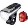 Set illuminazione per bicicletta Sigma AURA 80 / Nugget Set LED a bat