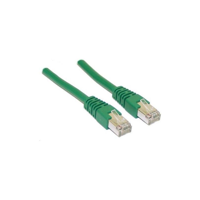 Cavo di connessione di rete Goobay RJ45 CAT 6 S/FTP 050 m verde ignif