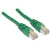 Cavo di connessione di rete Goobay RJ45 CAT 6 S/FTP 050 m verde ignif