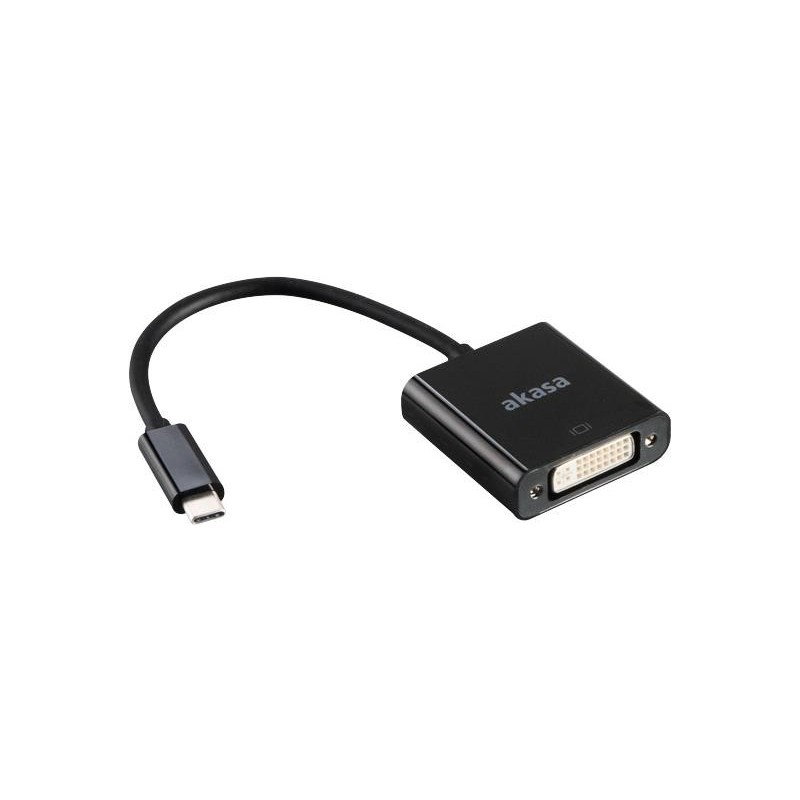 Akasa AK-CBCA09-15BK Cavo interfaccia/adattatore USB DVI-D nero (AK-C