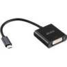 Akasa AK-CBCA09-15BK Cavo interfaccia/adattatore USB DVI-D nero (AK-C