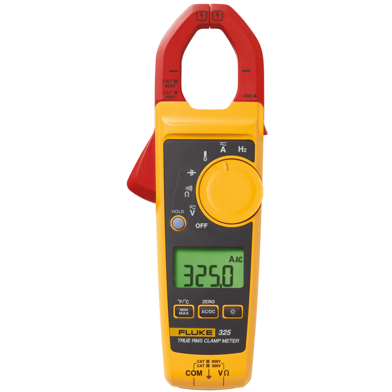 Fluke 325 - CAT III 600 V CAT IV 300 V - 400 A - 400 A - 600 V - 600 