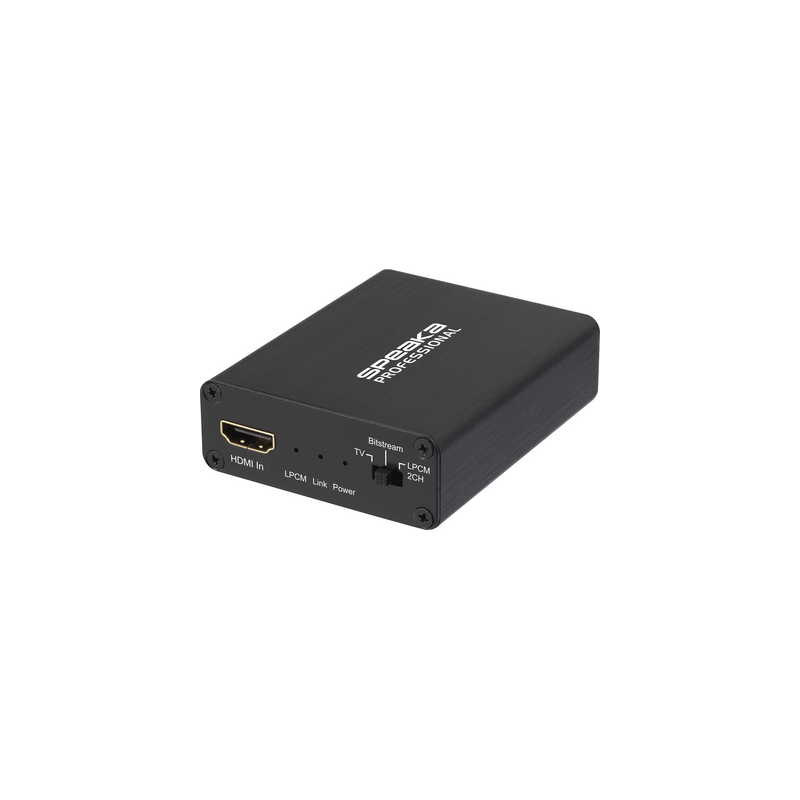 SpeaKa Professional Audio Extractor SP-AE-H/TC-04v2 [HDMI - HDMI, Tos