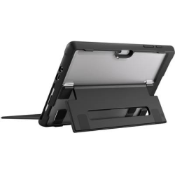 STM Bag Dux Custodia Protettiva per Microsoft Surface Go - Nero/Trasp