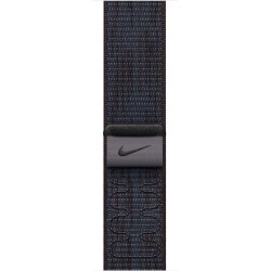 46mm Black/Blue Nike Sport Loop