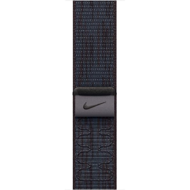 46mm Black/Blue Nike Sport Loop