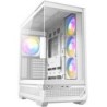 Antec C7 ARGB Mid Tower Tempered Glass PC Gaming Case - White, 3x 120