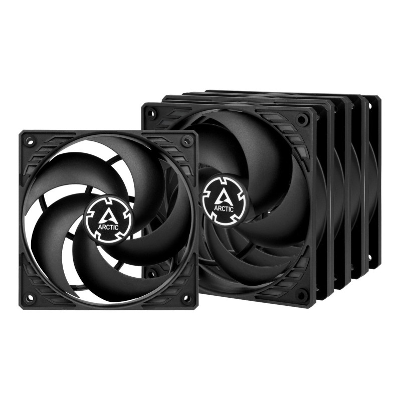 CASE ACC ARCTIC P12 FAN 12CM VALUE PACK BLACK 5PCS