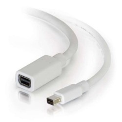 C2G 20m Mini DisplayPort M/F 2 m Bianco