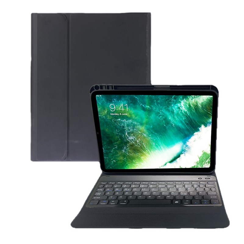 DEQSTER Slim Combo Keyboard f&Atilde;&frac14;r iPad 10.9 [10. Gen.], QWERTY Layou