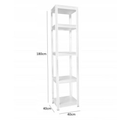 EXTRALINK REGAŁ 5-POZIOMOWY 180X40X40 CM 175 KG-9412