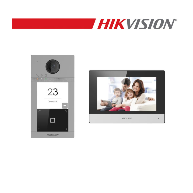 Hikvision Kit videocitofono IP Villa - DS-KIS604-P(C)