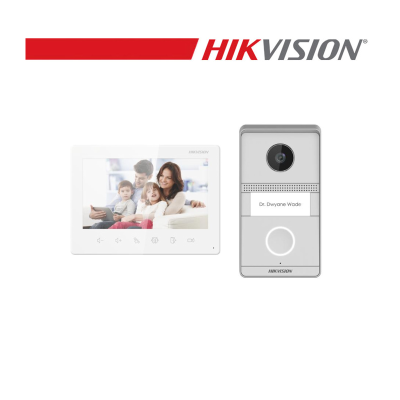 Sistema videocitofonico HIKVISION DS-KIS101-P/Surface (DS-KIS101-P/Su