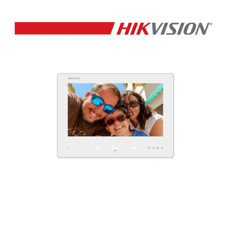 Hikvision Stazione interna HD a 2 fili bianca - DS-KH7300EY-WTE2 (Whi