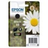 EPSON 18 CARTOUCHE D ENCRE NOIR CAPACIT STANDARD 5.2ML 175 PAGES 1-PA