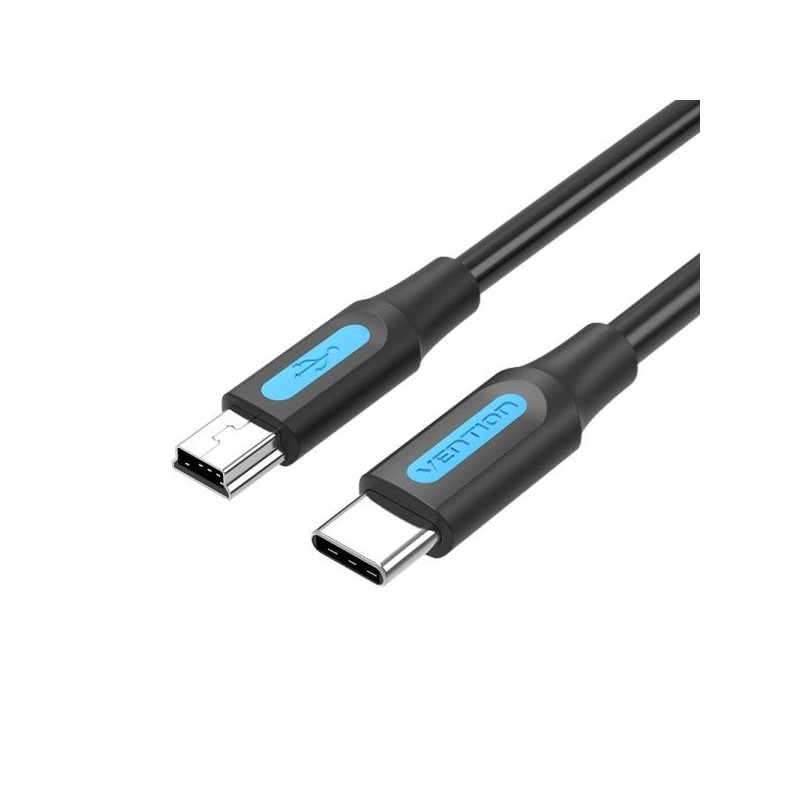 Vention COWBD cavo USB USB 2.0 05 m Mini-USB B USB C Nero