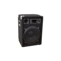 Omnitronic DX-1222 - altoparlante - 300 watt - a tre vie - nero