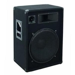 Omnitronic DX-1522 - altoparlante - 400 watt - a tre vie - nero