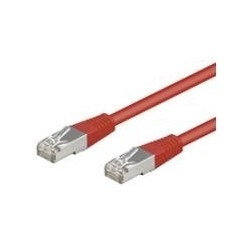 Cavo patch Wentronic Goobay CAT 5e SF/UTP rosso 20 m - miscela di ram