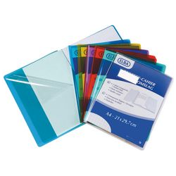 Protezioni per notebook ELBA DIN A4 in PVC 022 mm trasparente incolor