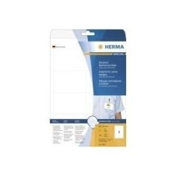 HERMA Special - Etichette portanome perforate non adesive - bianco - 