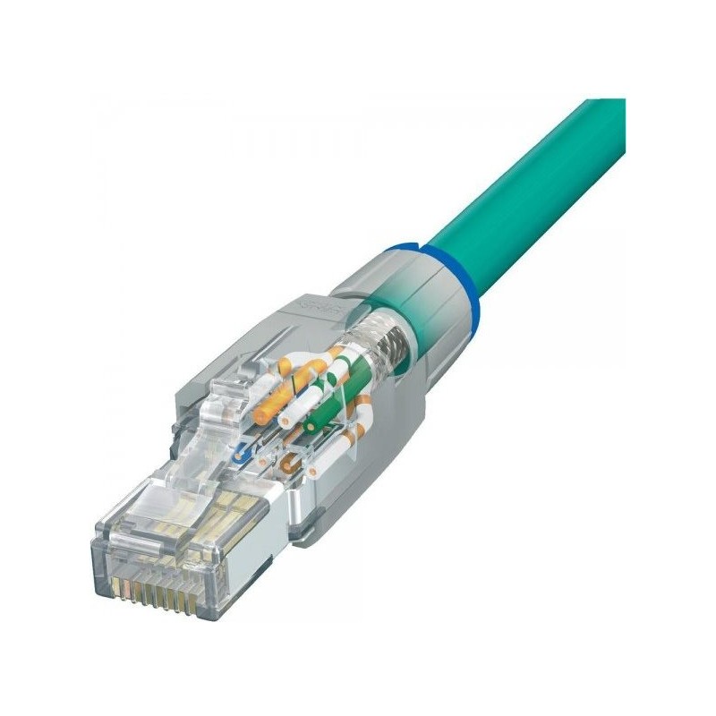 Phoenix Contact Connettore RJ45IP20 - Spina CAT5e drittoPole 8P8C VS-