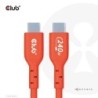 CLUB3D CAC-1573 cavo USB 2 m USB4 Gen 2x2 USB C Rosso