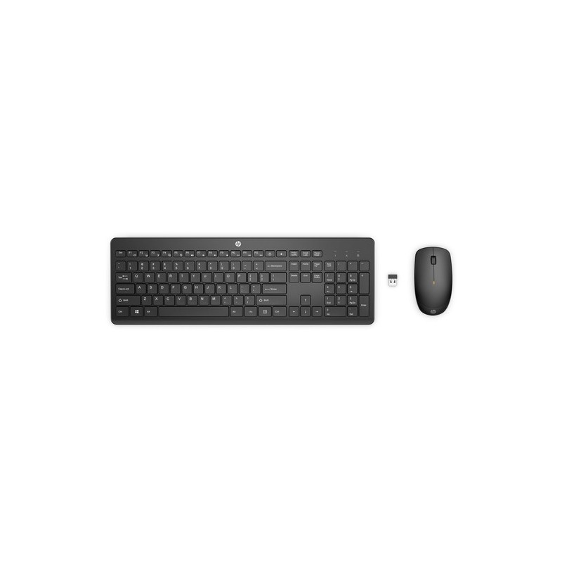 HP Combo tastiera e mouse wireless 235