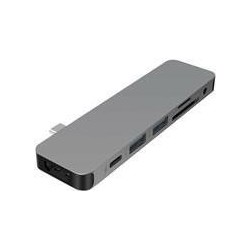 Hub per laptop 7-in-1 TARGUS HARDWARE Hyper SOLO grigio (GN21D-GRAY)