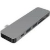 Hub per laptop 7-in-1 TARGUS HARDWARE Hyper SOLO grigio (GN21D-GRAY)