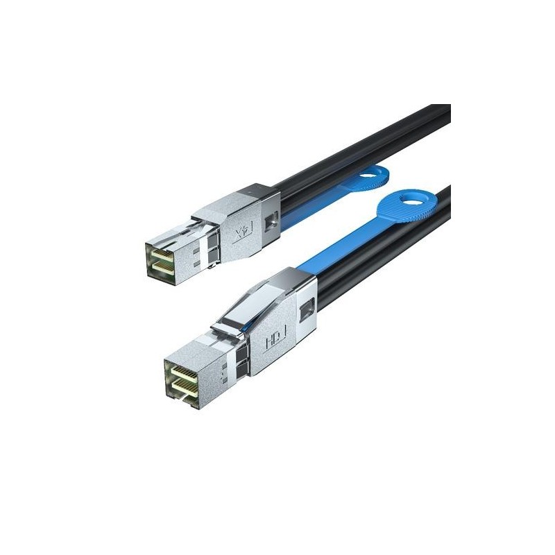 2M EXT SAS CABLE MINI-SAS HD