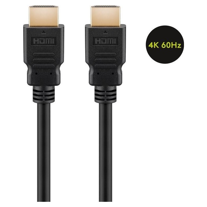 Cavo Goobay HDMI ad alta velocit&agrave; con Ethernet (60622)