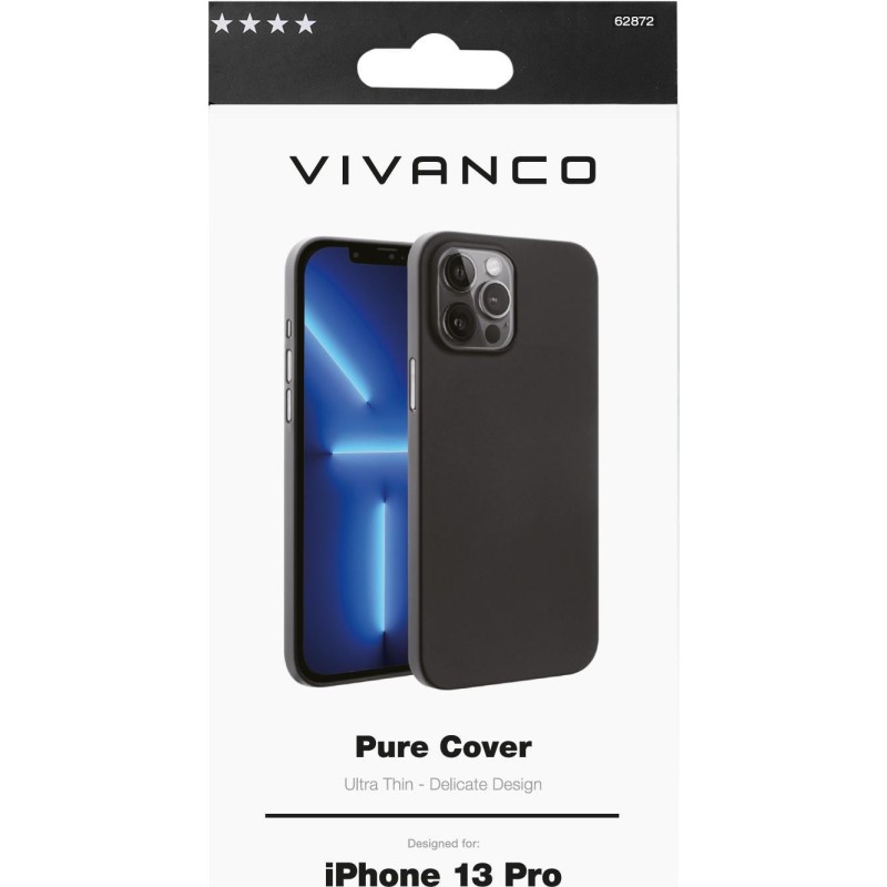 Custodia protettiva per cellulare Vivanco Pure 155 cm (6.1&quot;) Cover Ne