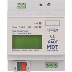 Tecnologie MDT Gateway IP DaliControl PRO64 DALI-2.4TE,REG SCN-DA641P