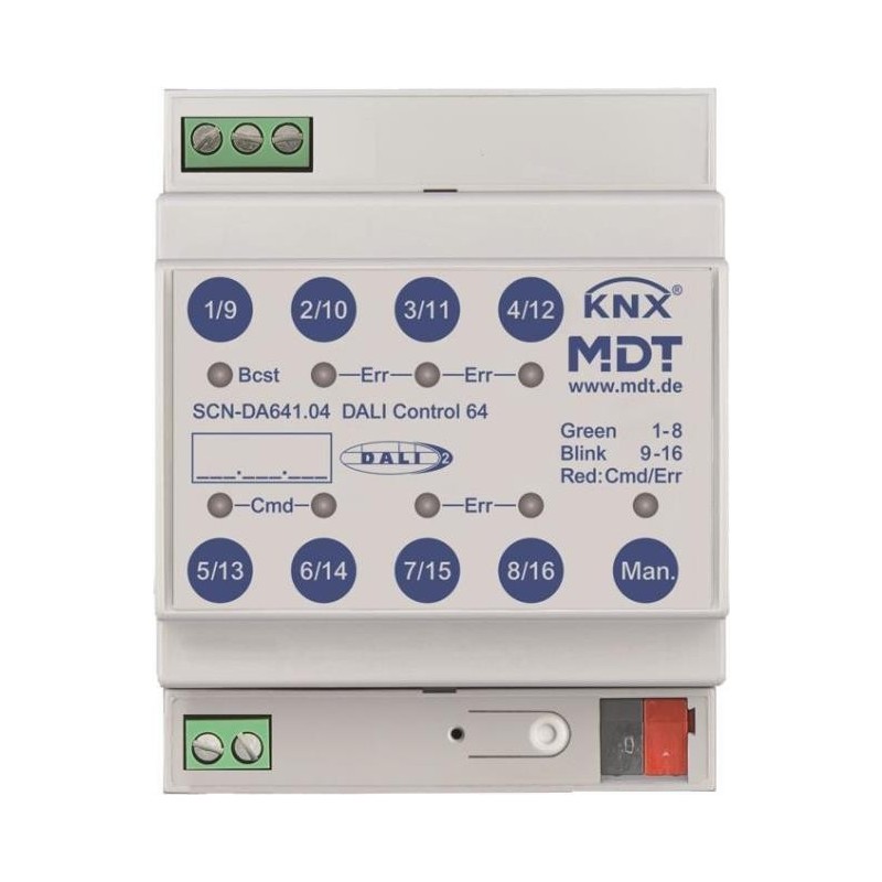 Tecnologie MDT DALI Control 64 Gateway 4TE, REG SCN-DA641.04 (SCN-DA6