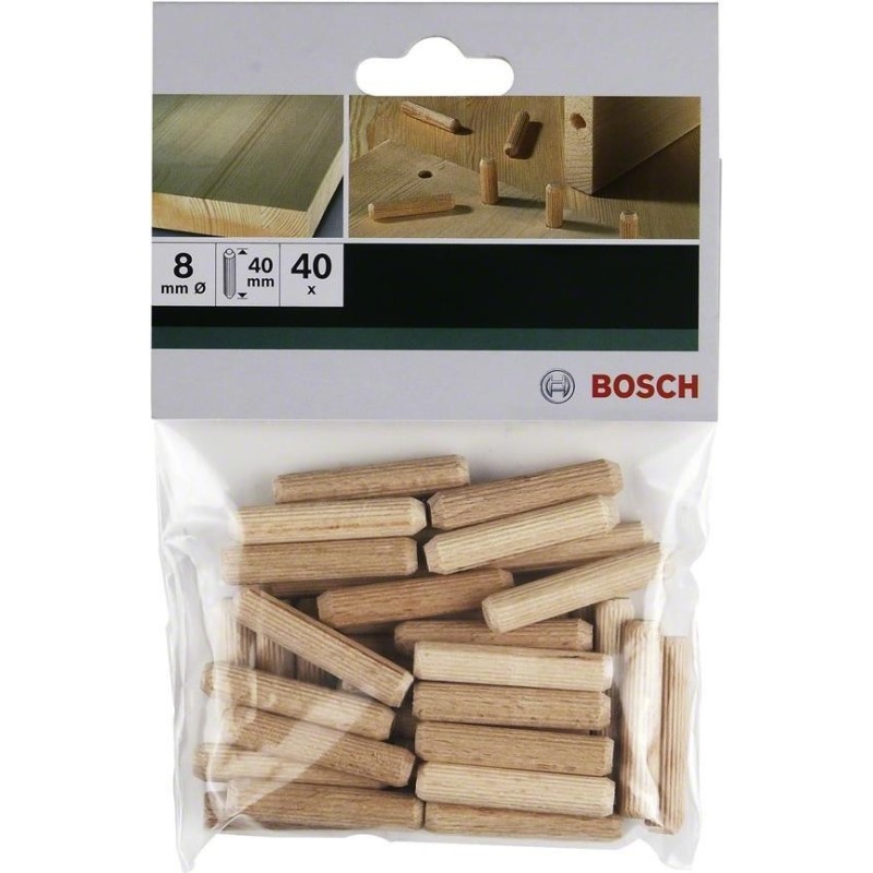 Bosch 2609255311 tassello 40 pezzo(i) legno tondo (2609255311)